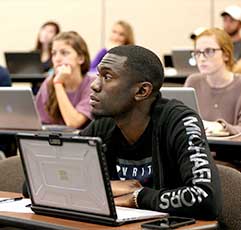 USA Students listening to a lecture