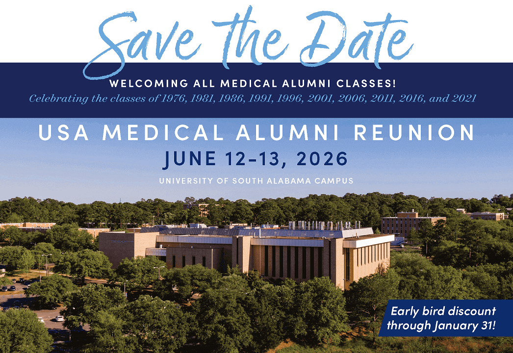 Make plans to join us for next year's Medical Alumni Reunion Weekend.