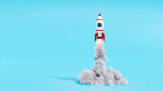 A rocket launching 