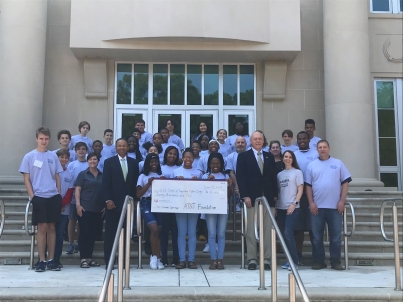 Davidson High School students at Cyber Camp