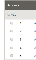 Students on Watch list checkboxes