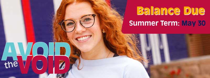  Summer Term Avoid the Void May 30