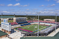 media relations photography - Handock Whitney Stadium Aerial View